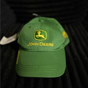 John Deere Green Cap with Yellow Embroidered Logo